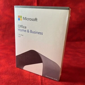 Microsoft Office Home & Business 2021 For PC/Mac T5D-03518 Brand New Retail Box - Picture 1 of 2