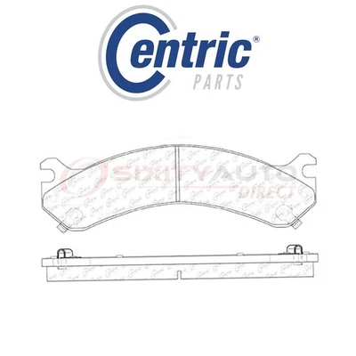 Centric C-TEK Ceramic Disc Brake Pads for 2007-2010 GMC Sierra 3500 HD 6.0L ut - Изображение 1 из 4
