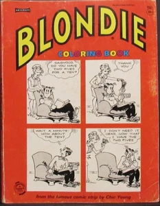 Blondie coloring book RARE - Foto 1 di 5