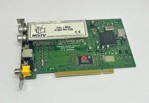 Hauppauge WinTV PAL-BG/I 61334 Rev A2B 610000-03 PCI TV Tuner Card - Picture 1 of 6