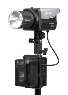 NANLITE Battery Grip für FC Forza II 60 B C, V Mount Akku Handgriff mit DC NEW