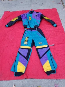 Giacca galleggiante vintage Stearns Sabre taglia media e pantaloni taglia large - Foto 1 di 24