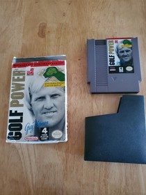 Virgin Games Greg Norman's Golf Power NES Four Player w/ Box & Manual