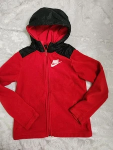 Nike Dri-Fit Boys Hooded Sweater Long-Sleeve Fleece - Picture 1 of 9