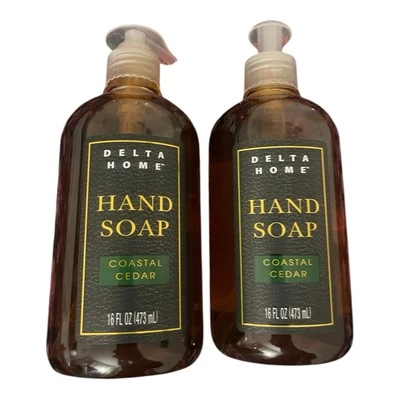 2 Bottles Orange Blossom Hydrating Hand Soap with Essential Oil 16 fl oz Each - Image 1 of 4