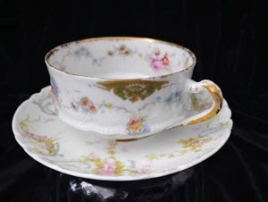Theodore Haviland Limoges France Teetasse und Untertasse - Bild 1 von 8
