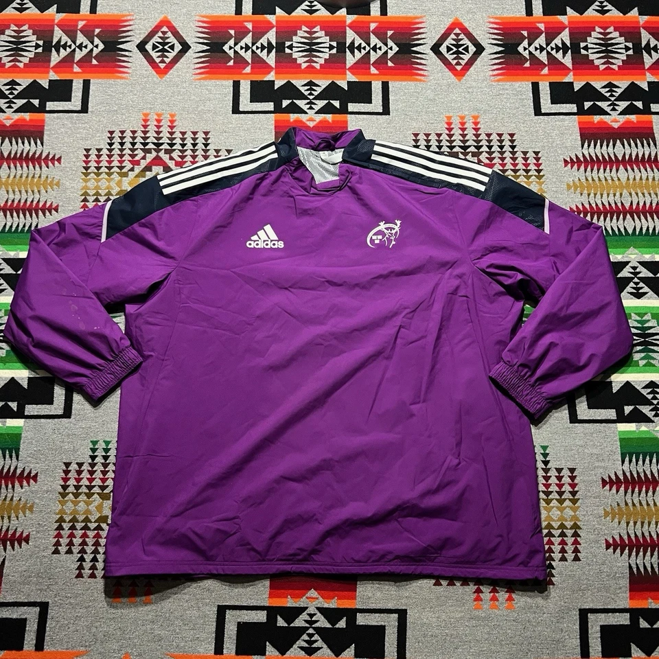 Adidas Munster регби дрель Топ 2022 мужской 3XL пуловер сетки с подкладкой D3 - Изображение 1 из 4