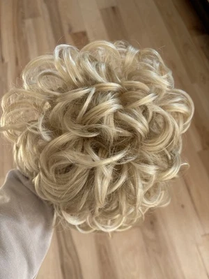 Coleção Mona Lisa 100% MDD acrílico, peruca fibra, peça de cabelo loiro, peruca de coque - Imagem 1 de 4