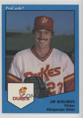 1989 ProCards Triple A Jim Neidlinger #71 - Image 1 of 2