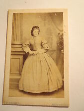 Nürnberg - 1861 - Ernestine Schau als Frau - 20 Jahre alt / CDV