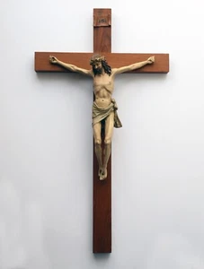 ANGELA TRIPI COLLECTION Roman Catholic Crucifix Cross VERY LARGE Jesus Christian - Picture 1 of 10
