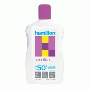 HAMILTON SUN SENSITVIE SPF50+ 265ML SENSITIVE SUNSCREEN LOTION 50+ - 250ML SENS - Picture 1 of 1