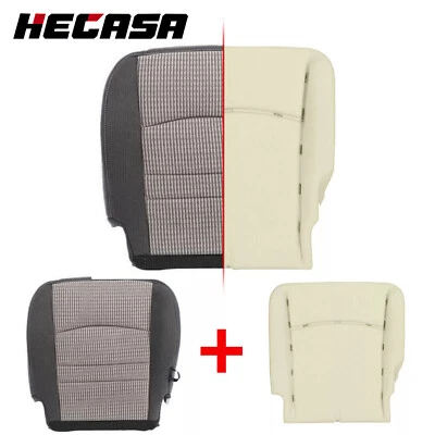 Cubierta de asiento inferior del conductor cojín de espuma para Dodge Ram 1500 2500 2009 2010 11 2012 Foto 1 de 2