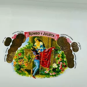 Cenicero Grande De Colección Romeo Y Julieta Pincel Descanso Arte Tobacciana Fumar - Imagen 1 de 7