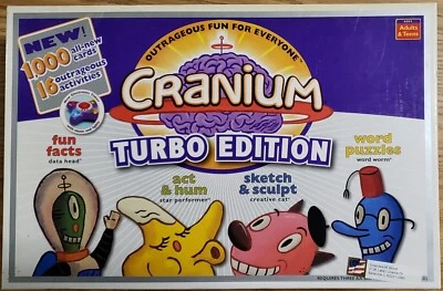 Cranium Turbo Edition 1000 All New Cards 16 Outrageous Activities - Image 1 of 4