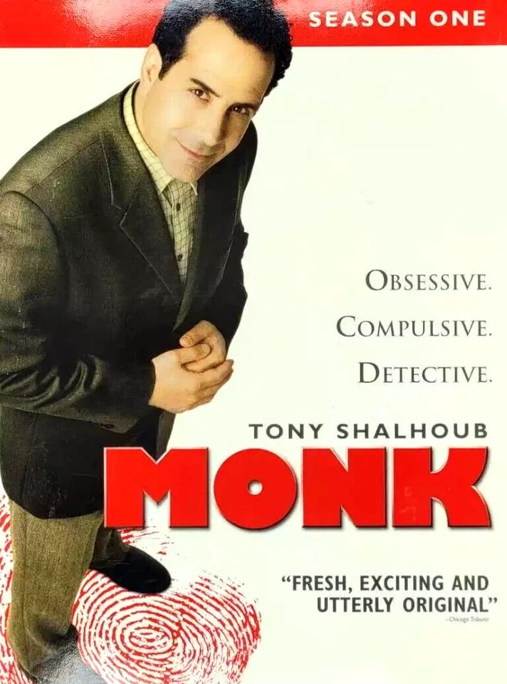 Monk: Season One (4-DVD, 2004, Widescreen) Tony Shalhoub/Bitty Schram/Ted Levin! - Image 1 of 1