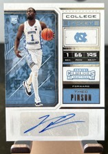 2018 Panini Contenders Draft Picks - College Ticket #119 Theo Pinson Auto RC