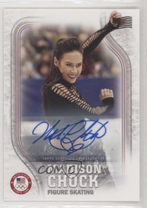 2018 US Olympic & Paralympic Team and Hopefuls /25 Madison Chock Rookie Auto RC