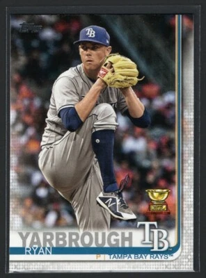 Ryan Yarbrough 2019 Topps #432 Rookie Cup - Tampa Bay Rays - Image 1 of 2