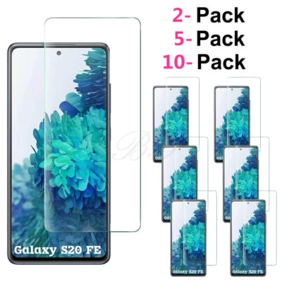 Wholesale Lot For Samsung S20 FE 5G Clear HD Tempered Glass Screen Protector