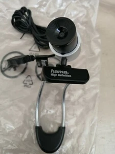 HAMA 00053951 - WEBCAM USB 1280X720 - USATO BUONE CONDIZIONI  - Foto 1 di 4