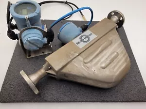 Micro Motion Mass Flow Coriolis Meter Sensor F100S128CCAAEZZZZ 1" +TX Unit B - Picture 1 of 19