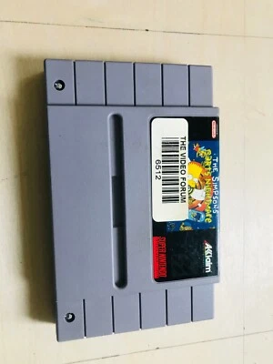 Super Nintendo The Simpsons Bart's Nightmare - Image 1 of 3