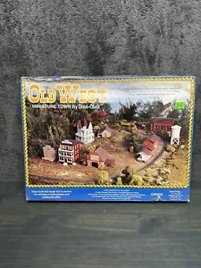 Vintage Duracraft Old West Miniaturstadt HO Scale Kit versiegelt Dura-Craft OW955 - Bild 1 von 5
