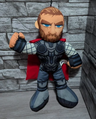 Marvel Avengers 14" Thor Plush Stuffed Animal Doll Figure Toy Gift Pillow - Image 1 of 4
