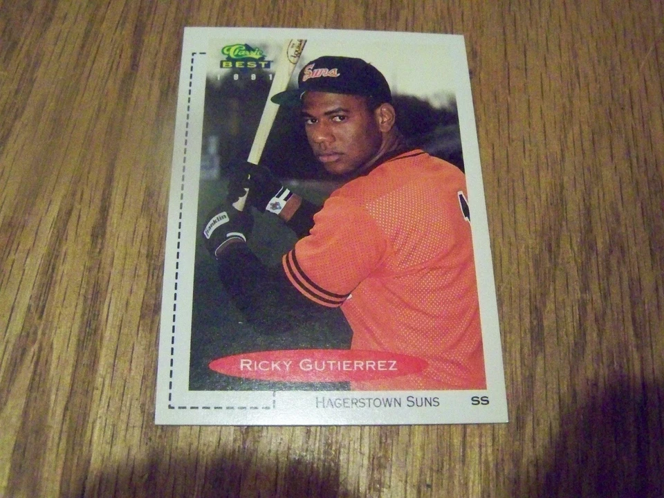 RICKY GUTIERREZ 1991 CLASSIC BEST  BASEBALL CARD #55 - Image 1 of 1