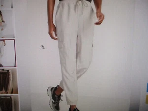 NWT Old Navy Quick Dry Stretchtech Performance Cargo Jogger Pants Sz Lg,Olive Gr - Picture 1 of 12