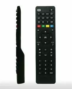 UNIVERSAL REMOTE CONTROL TV,VCR,SKY/SAT/CABLE HIFI DVD PLAYER NEW SLIM DESIGN - Picture 1 of 1