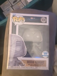 Funko Pop! Vinilo: Marvel - Caballero Luna - Funko Web (FW) (Exclusivo) #1074 - Imagen 1 de 6