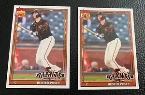 2021 Topps Archives Baseball Buster Posey 70 Emblem Variation Card Giants - Picture 1 of 2