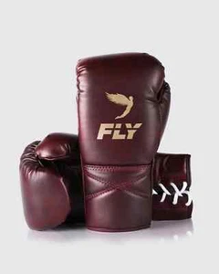 Fly Superlace X Boxhandschuhe braun Leder mit Schnürverschluss - alle Größen - Bild 1 von 3