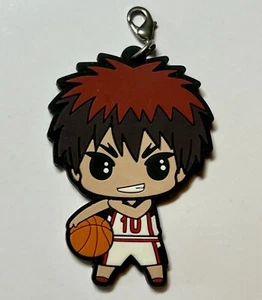 Kuroko No Basket Anime Rubber Keychain Strap from Japan- Taiga Kagami - Picture 1 of 2