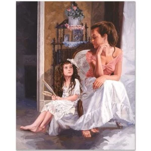 Lienzo LED Danny Day ""A Sisters Adoration"". Señal GP Numb & H/Sign 28"" x 34"". Certificado de autenticidad. Nuevo - Imagen 1 de 2