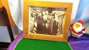 FLASH GORDAN ORIGINAL BLACK AND WHITE PICTURE IN WOOD FRAMED. - Bild 1 von 3