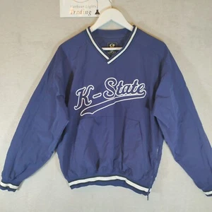 Gear For Sports Kansas State K-State Wildcats Jacket Windbreaker Mens S Purple  - Picture 1 of 10