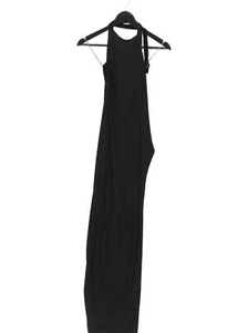 Mistress Rocks Women's Maxi Dress XS Black Polyester - Picture 1 of 6