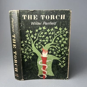 Wilder Penfield TORCH First edition 1960 Hardcover DJ Novel Hippocrates Doctor - Imagen 1 de 7