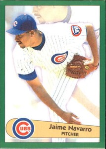 1996 Panini Stickers Baseball Card #46 Jaime Navarro