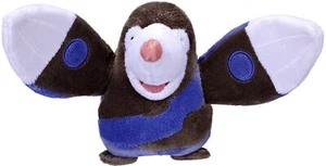 NEW Black & White Pokemon 6" Mini Plush DRILBUR - Picture 1 of 1