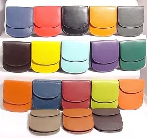 BILLETERA TAXI CABI DE CUERO NAPA AMARILLO UNISEX # ROJO VERDE OSCURO MARRÓN. NEGRO - Imagen 1 de 32