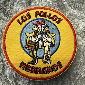 LOS POLLOS HERMANOS/ BREAKING BAD American Hook & Loop Morale Patch - Picture 1 of 4