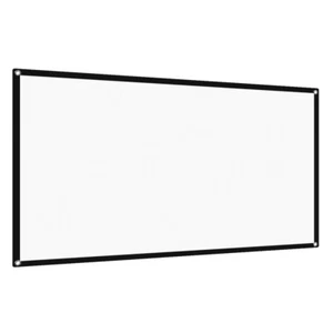 Anti-Crease Projector Screen Portable Projection Screen Theater Accessories - Picture 1 of 12