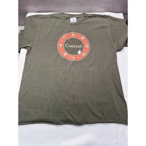 Coexist Shirt Vintage Y2K Single Stitch Made in USA. Selten. Größe M. - Bild 1 von 4