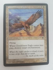 Cloudchaser Eagle Magic the Gathering MTG Tempest White Common