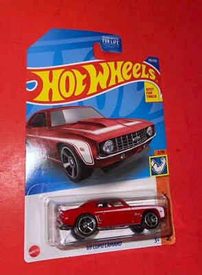 HOT WHEELS '69 COPO CAMARO MUSCLE MANIA 193/250 SHIPS FREE — 第 1/3 张图片