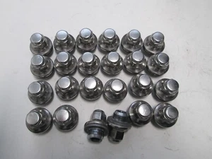 TOYOTA Tundra Sequoia FACTORY OEM LUGS LUG NUTS SET 24 CHROME - Picture 1 of 1